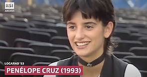 Penélope Cruz (1993) | Locarno '93 | RSI ARCHIVI