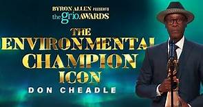 Don Cheadle Receives the Environmental Champion Icon | theGrio Awards 2023
