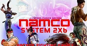 Namco System 246/256 all arcade fighting games 4K 60 FPS PlayStation 2 based arcade system