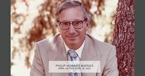 Dr. Philip Howard Barnes