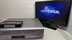 SANSUI DV-VC600 6HD DVD VHS VCR Tape Recorder Player Combo