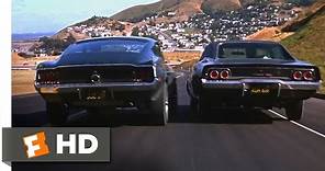Bullitt (1968) - Ford Mustang vs. Dodge Charger Scene (5/10) | Movieclips