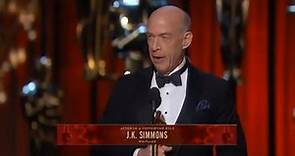 Oscars: Watch J.K. Simmons’s Acceptance Speech for Best Supporting Actor (Video)