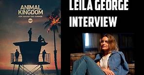 Leila George Interview - Animal Kingdom S5 Finale (TNT)