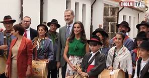 Los reyes de España viajaron a Las Hurdes, 100 años después de la visita de Alfonso XIII | ¡HOLA! TV