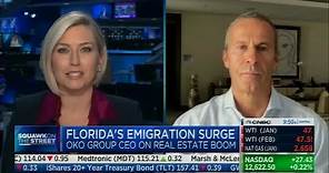 Vladislav Doronin interviewed by CNBC Squawk on the Street's Morgan Brennan: Miami wealth migration