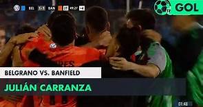 Julián Carranza (1-1) Belgrano vs Banfield | Fecha 9 - Superliga Argentina 2018/2019