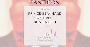 Prince Bernhard of Lippe-Biesterfeld Biography - Prince Consort of the Netherlands from 1948 to 1980