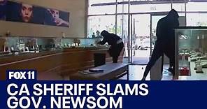 Riverside Co. Sheriff Chad Bianco slams Gov. Newsom over crime, calls Prop 47 'a disaster'