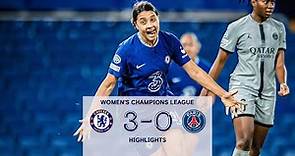 Chelsea Women 3-0 PSG Féminine | Women's Champions League Highlights