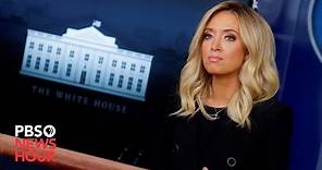 WATCH LIVE: White House press secretary Kayleigh McEnany gives news briefing