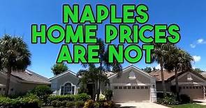 The price for a house in Naples FL is not what you expect