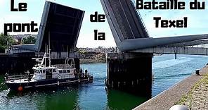Le pont de la Bataille du Texel. (Pont-levant à Dunkerque, 2020).