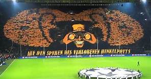Increible Mosaico Borussia Dortmund vs Málaga Champions League 09 04 2013 Full HD