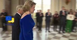 Inside the glamorous Royal Castle of Laeken with King Philippe and Queen Mathilde of Belgium