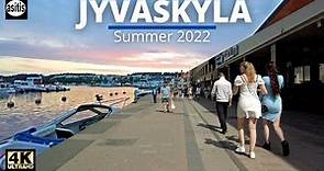 Jyväskylä City Center Summer Walk 2022 - the Largest City in the Finnish Lakeland