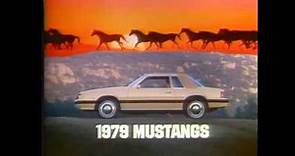 1979 Ford Mustang TV Ad Commercial 2 of 3