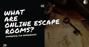 What is an Online Escape Room? | Solve puzzles with friends & family | Witty Escapes