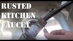 How-to DIY: Replacing an Old Rusted Kitchen Faucet