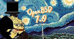 Installing OpenBSD 7.0