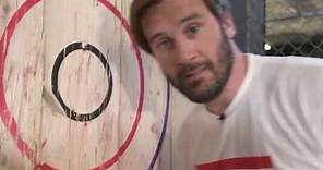 Vikings | Axe Throwing with Clive Standen