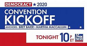 TUNE IN: 'Democracy 2020: Convention Kickoff,' TONIGHT 10p ET