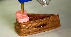 3D打印的食品，想试试吗？