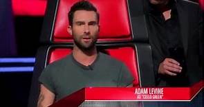 Adam Levine imitates the coaches - The Voice