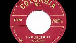 1954 HITS ARCHIVE: Teach Me Tonight - Jo Stafford