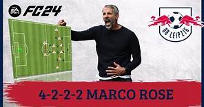 Marco Rose 4-2-2-2 Leipzig EA FC 24 |Tácticas|