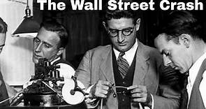 24th October 1929: Black Thursday marks the start of the Wall Street Crash