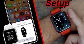 How To Setup The Apple Watch Series 6 With iPhone (Basics)