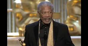 Morgan Freeman Wins Best Supporting Actor | 77th Oscars (2005)