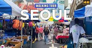 Seoul KOREA - Dongdaemun Shopping Complex Walking Tour