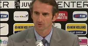 Presentación de Ciro Ferrara como entrenador de la Juventus