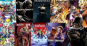 Ranking EVERY Fighting Game of The Year WORST TO BEST (Top 10 Fighting Games)