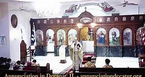 Annunciation Greek Orthodox Church - Sunday of the Holy Fathers