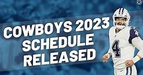 Here's the Dallas Cowboys 2023 Schedule | Blogging The Boys