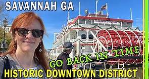 DOWNTOWN SAVANNAH GEORGIA HISTORIC DISTRICT | GO BACK IN TIME IN THIS RICHLY PRESERVED CITY! | EP209