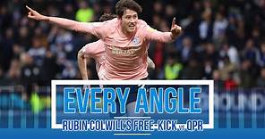 EVERY ANGLE | RUBIN COLWILL'S SPECTACULAR FREE-KICK vs QPR