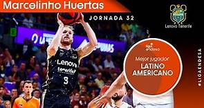 MARCELINHO HUERTAS, Mejor Jugador Latinoamericano de la Jornada 32 | Liga Endesa 2022-23