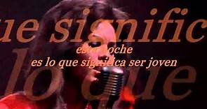 Diane Lane ~ Tonight Is What It Means To Be Young ~ B.S.O. Calles de Fuego ~ Subtitulos en Español