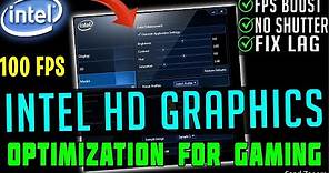 How To Optimize Windows 10 For GAMING | Intel HD Graphics For Performance Ultimate FPS Boost 2021