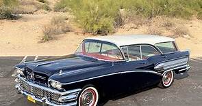 1958 Buick Century Caballero Estate Wagon, 22k Miles, Three Owner CA Car, Concours Restoration!
