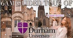 FRESHERS GUIDE TO DURHAM UNIVERSITY 2021 | 6AM GUIDED TOUR OF DURHAM UNIVERSITY Colleges + Cathedral