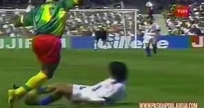 José Luis Sierra gol a Camerún Francia 1998