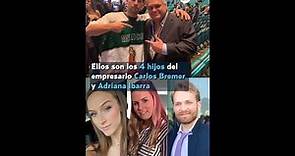 El legado de Carlos Bremer; estos son los hijos del empresario y Adriana Ibarra