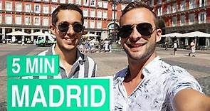 Madrid in 5 Minuten 🇪🇸☀ Sehenswertes in Spaniens Hauptstadt Madrid