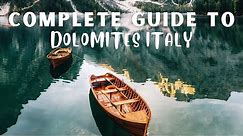 Dolomites Italy COMPLETE TRAVEL GUIDE // The ultimate Dolomites road trip travel guide + what to see