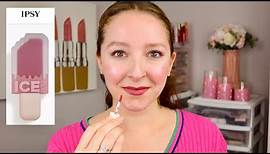 Dito Ice Cream Liquid Lipstick in Lucky Swatch & Review | Ipsy Product Review